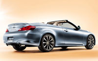 2009 Infiniti G37 Convertible Rear Profile