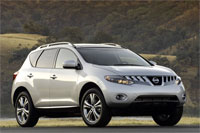 2009 Nissan murano Interior