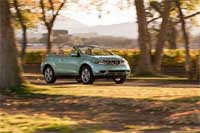 2011 Nissan Murano CrossCabriolet sedan and hatch back side views