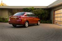 2011 Nissan versa sedan rear