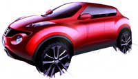 Nissan Juke Design Sketch